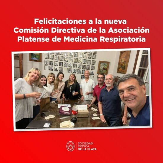 Nueva Comisión Directiva de la Asociación Platense de Medicina Respiratoria