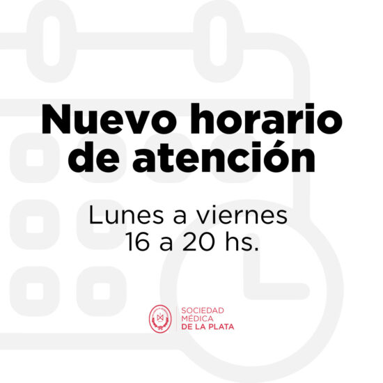 Nuevo horario de atención al público