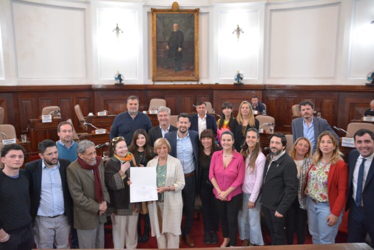 El Concejo Deliberante reconoció a la Dra. Leonor Martínez Bisso, nuestra única socia fundadora