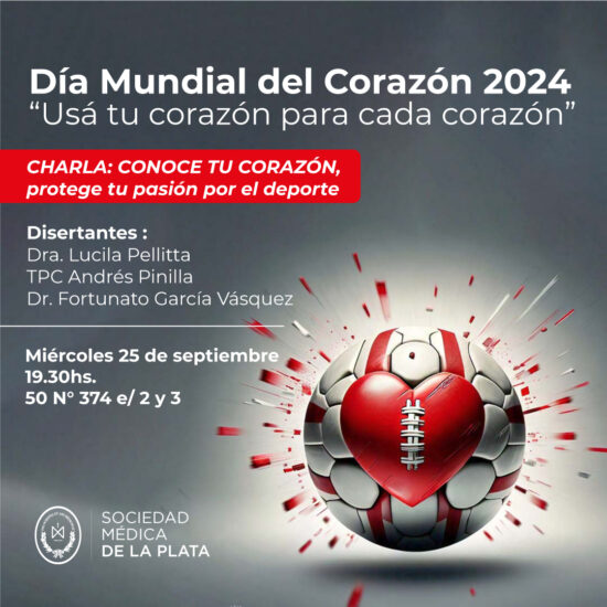 Charla: «Conoce tu corazón, protege tu pasión por el deporte»